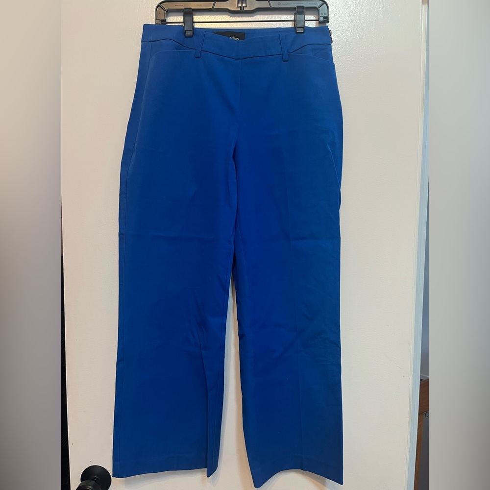 Kolbi Halperin electric blue cropped trousers